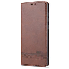 AZNS Magnetic Calf Texture Horizontal Flip Leather Case with Card Slots & Holder & Wallet, For Samsung Galaxy A51, For Samsung Galaxy A71, For Samsung Galaxy Note 10 Lite