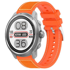 xDfind Hybrid Nylon Braid Silicone Watch Band, 20mm For COROS Pace 2 / Apex 2 42mm
