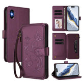 Butterfly Love Flower Multi-card Zipper Wallet Leather Phone Case, For iPhone X / XS, For iPhone XR, For iPhone XS Max