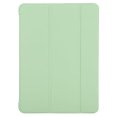 Silicone 3-Folding Full Coverage Leather Case, For iPad Air 2022 / 2020 10.9