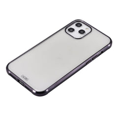 GEBEI Plating TPU Shockproof Protective Case, For iPhone 12 / 12 Pro, For iPhone 12 Pro Max