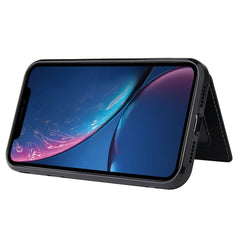PU + TPU + PC Shockproof Back Cover Case with Card Slot & Holder, For iPhone XS Max