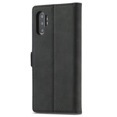 LC.IMEEK Strong Magnetism Ultra-thin Horizontal Flip Shockproof Matte TPU + PU Leather Case with Holder & Card Slots & Wallet, For Samsung Galaxy Note10, For Samsung Galaxy Note10+, For Samsung Galaxy Note20 Ultra, For Samsung Galaxy Note20