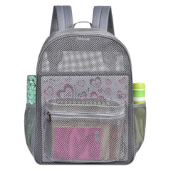 High-Load-Bearing Mesh Beach Double-Shoulder Backpack