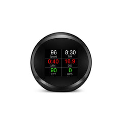 P11 OBD2 + GPS Mode Car HUD Head-up Display Water Temperature / Vehicle Speed / Voltage / Fuel Consumption Display, Speed Alarm, P11