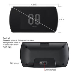T800 Car HUD Head-up Display GPS Speed Display Speed / Voltage Alarm Altitude Display, T800