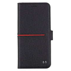 GEBEI Top-grain Leather Horizontal Flip Protective Case with Holder & Card Slots & Wallet & Photo Frame, For iPhone 12 / 12 Pro, For iPhone 12 Pro Max