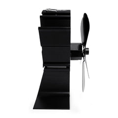 YL602 5-Blade High Temperature Metal Heat Powered Fireplace Stove Fan, YL602 (Bronze), YL602 (Grey), YL602 (Gold), YL602 (Rose Red), YL602 (Silver), YL602 (Black)