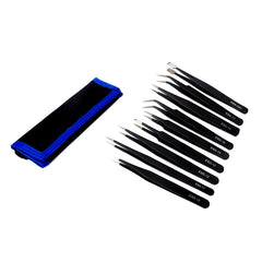 JF-8142 Metal Tweezers Repairing Disassemble Tool Kit, JF-8142