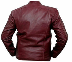 Star Lord Guardians of the Galaxy Red Sheepskin Jacket | Men's Leather | Iconic Marvel Style