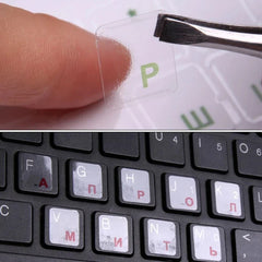 BUBM Keyboard Letter Stickers Waterproof Durable For Laptop