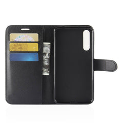 For Huawei P20 Pro Litchi Texture Horizontal Flip Leather Case with Wallet & Holder & Card Slots, For Huawei P20 Pro