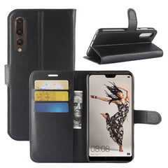 For Huawei P20 Pro Litchi Texture Horizontal Flip Leather Case with Wallet & Holder & Card Slots, For Huawei P20 Pro