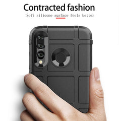 Shockproof Rugged Shield Full Coverage Protective Silicone Case for Huawei P Smart+ 2019, Huawei P Smart+ 2019