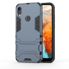 Shockproof PC + TPU Case for Huawei Y6 (2019), with Holder, For Huawei Y6 (2019), For Huawei Y6 (2019)