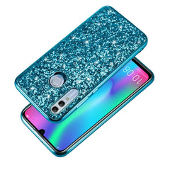 Glittery Powder Shockproof TPU Case for Huawei Honor 10 Lite, For Huawei Honor 10 Lite