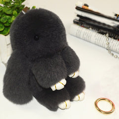 Lovely Dead Rex Rabbit Doll Pendant for Bag / Key Chains / Car ,Size: 15.0 x 14.0 x 8.0cm