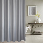 Thickening Waterproof And Mildew Curtain Honeycomb Texture Polyester Cloth Shower Curtain Bathroom Curtains,Size:180*180cm, Size:180*180cm