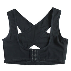 Women Ultrathin Kyphosis Correction Shoulder Support Tight-fitting Orthopedic Belt, Size:L, L