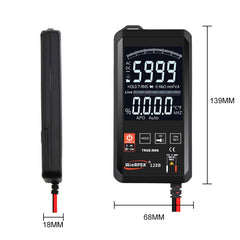 HY128B Reverse Display Screen Ultra-thin Touch Smart Digital Multimeter Fully Automatic High Precision True Effective Value Multimeter, HY128B