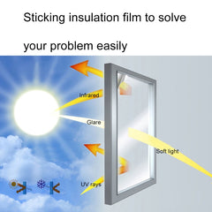 UV Reflective One Way Privacy Decoration Glass Window Film Sticker, Width: 60cm, Length: 1m, Width: 60cm