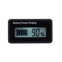 H5 12V-48V Lead-acid Battery Voltage Tester Percentage Voltmeter Gauge Lithium Battery Status Monitor, 12V-48V Green Light, 12V-48V White Light, 12V-48V Blue Light