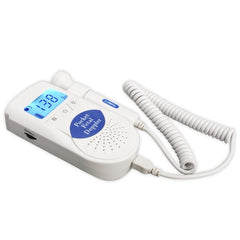 JPD-100S6 I LCD Ultrasonic Scanning Pregnant Women Fetal Stethoscope Monitoring Monitor / Fetus-voice Meter, Complies with IEC60601-1:2006, JPD-100S6 (Blue), JPD-100S6 (Pink)