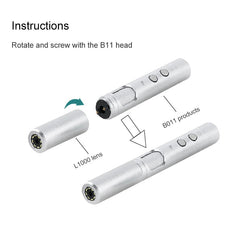 Supereyes L1000 1000X Electronic Microscope Lens Accessories for HCB0990, L1000