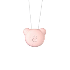 Mini Bear Style Neck Formaldehyde Negative Ion PM2.5 Removal Air Purifier for Kids