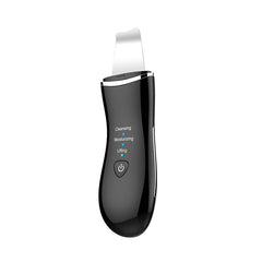 BLK-D016 Ultrasonic Beauty Shovel Skin Machine Vibration Household Facial Cleaning and Washing Massage Instrument Beauty Instrument