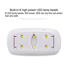 SUN mini 2 6W UV + LED USB Nail Lamp Fingernail Gel Curing Dryer