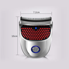 HJ-2019 Men Electric Shaver Fader Self-help Hair Clipper with Cloth + Sponge + Spare Cutter Head, Standard Version, CN Plug, with Cloth + Sponge + Spare Cutter Head
