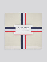 Tonal Herringbone Boxed Throw Vapor Blue