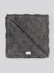 Premium Plush Jacquard Throw in Tornado