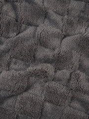 Premium Plush Jacquard Throw in Tornado