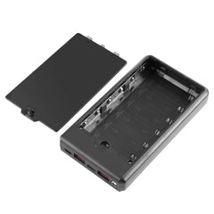 HAWEEL DIY 6 x 18650 Battery 24W Fast Charge Power Bank Box Case with Display, Not Include Battery, 6 x 18650 Battery