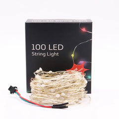 TNALANT 5V Bluetooth RGB Addressable LED Strip 2m Bedroom