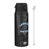 NFL x ION8 Insulated Steel Water Bottle, NFL Panthers, 750ml (24oz)