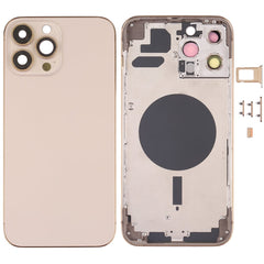 Back Housing Cover with SIM Card Tray & Side Keys & Camera Lens for iPhone 13 Pro Max, For iPhone 13 Pro Max(with SIM Card Tray), For iPhone 13 Pro Max (with SIM Card Tray), For iPhone 13 Pro Max