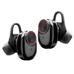 BTH-V5 DSP Noise Cancelling Earbuds Sports Wireless Bluetooth V5.0 Headset with Charging Case, Compatible with iPhone and Android