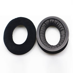 2 PCS For Sennheiser HD515 / HD555 / HD595 / HD598 / HD558 / PC360 Flannel Earphone Cushion Cover Earmuffs Replacement Earpads with Tone Tuning Cotton, Velvet Black, Velvet Brown