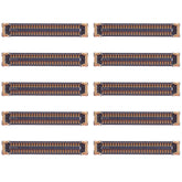 10 PCS Motherboard LCD Display Touch Screen FPC Connector for iPhone 6s Plus, For iPhone 6s Plus