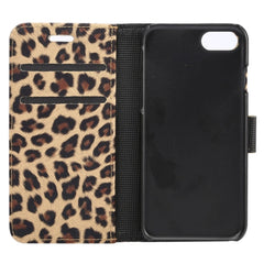For iPhone 8 & 7 Leopard Pattern Horizontal Flip Leather Case with Holder & Card Slots & Wallet, For 8 & 7