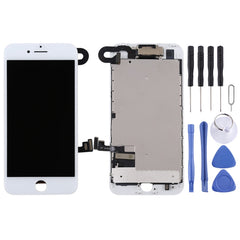 LCD Screen include Front Camera for iPhone 7, i7 White with Camera