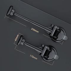 Universal Magnetic Retractable Rotating Car Mobile Phone Holder, Magnetic Retractable Rotating Phone Holder