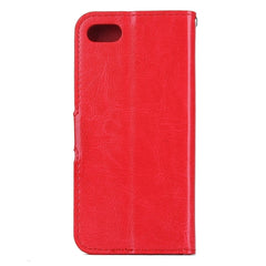 For iPhone 8 & 7 Crazy Horse Texture Horizontal Flip Leather Case with Magnetic Buckle & Holder & Card Slots & Wallet & Photo Frame, For 8 & 7