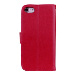 Fro iPhone 8 & 7 Roses Pressed Flowers Pattern Flip Leather Case with Holder & Card Slots & Wallet, Fro 8 & 7