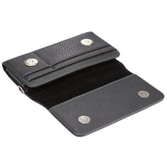 Universal Litchi Texture Vertical Flip Thwartwise PU Leather Case / Waist Bag with Back Splint & Card Slots & 15cm Lanyard for iPhone 8 & 7 & 6s & 6, Galaxy SIV & SIII, Xiaomi Redmi 3 & 3X, Size: 14.3 x 7.5 x 1.5 cm
