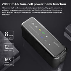 XDOBO X8 Max 100W Wireless Bluetooth Speaker Outdoor Subwoofer Support TWS & TF Card & U Disk, X8 Max