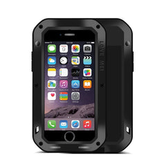 LOVE MEI for iPhone 7 Professional and Powerful Dustproof Shockproof Anti-slip Metal Protective Case